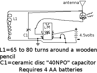 An LM386 Radio
